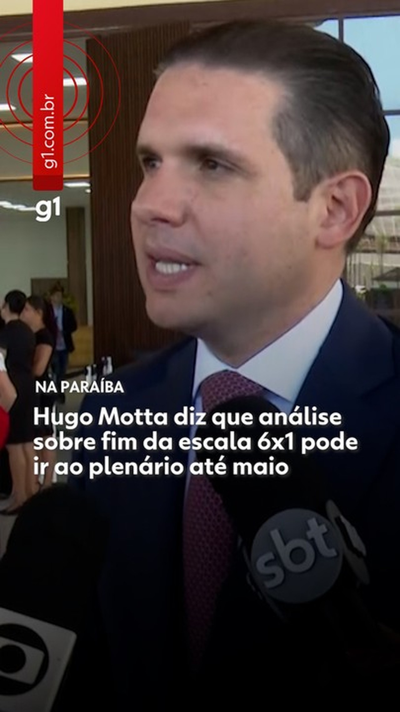 Escala 6×1: CCJ da Câmara deve concluir análise até abril, e proposta pode ser votada em maio, diz Hugo Motta