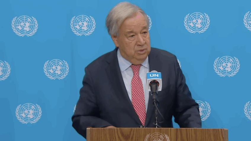 Chefe da ONU diz que mundo está “no cano de uma guerra mais ampla”