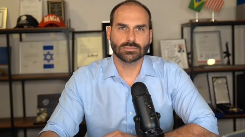 Eduardo diz que Moraes teme morte de Bolsonaro