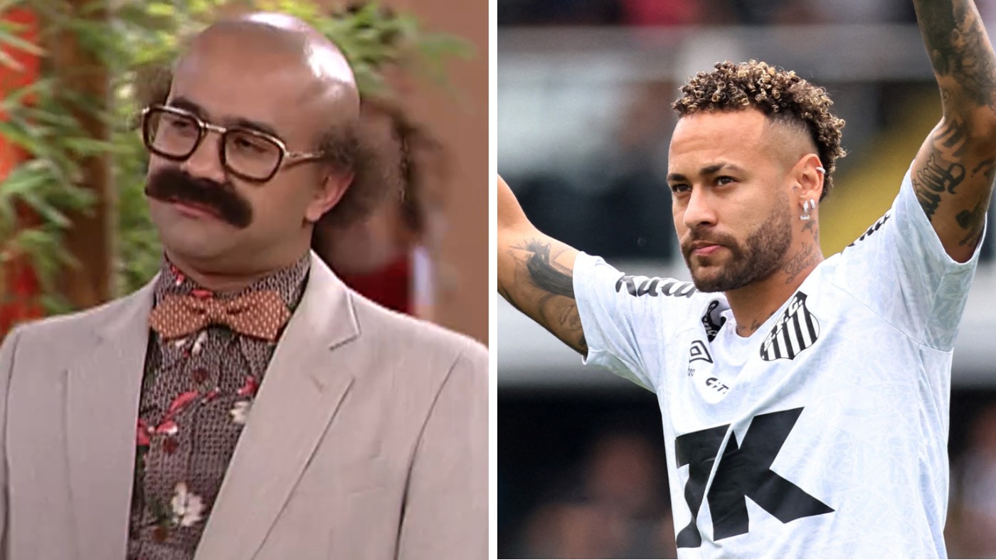 ‘E vagabundo tá lá’: Ator fala sobre resgate do personagem de ‘Zorra Total’ em meme com Neymar