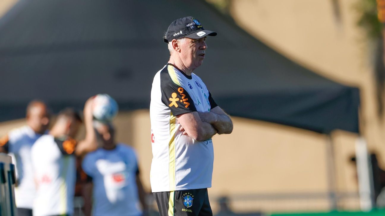 Ancelotti repete treino com Ibañez na zaga e indica seleção titular para encarar a França