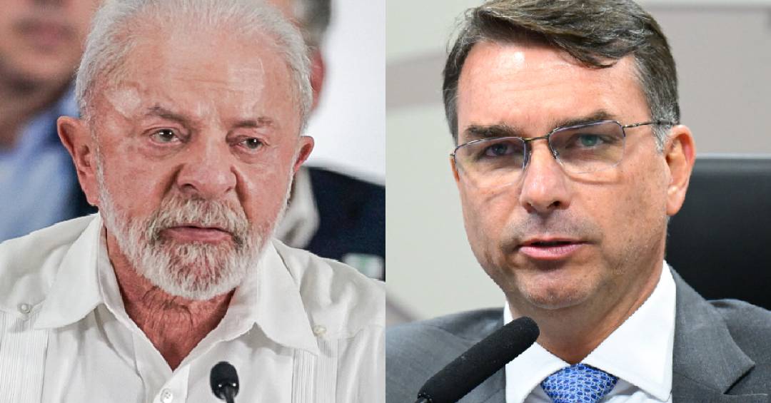 Lula ou Flávio Bolsonaro: quem é o mais rejeitado, segundo pesquisa AtlasIntel