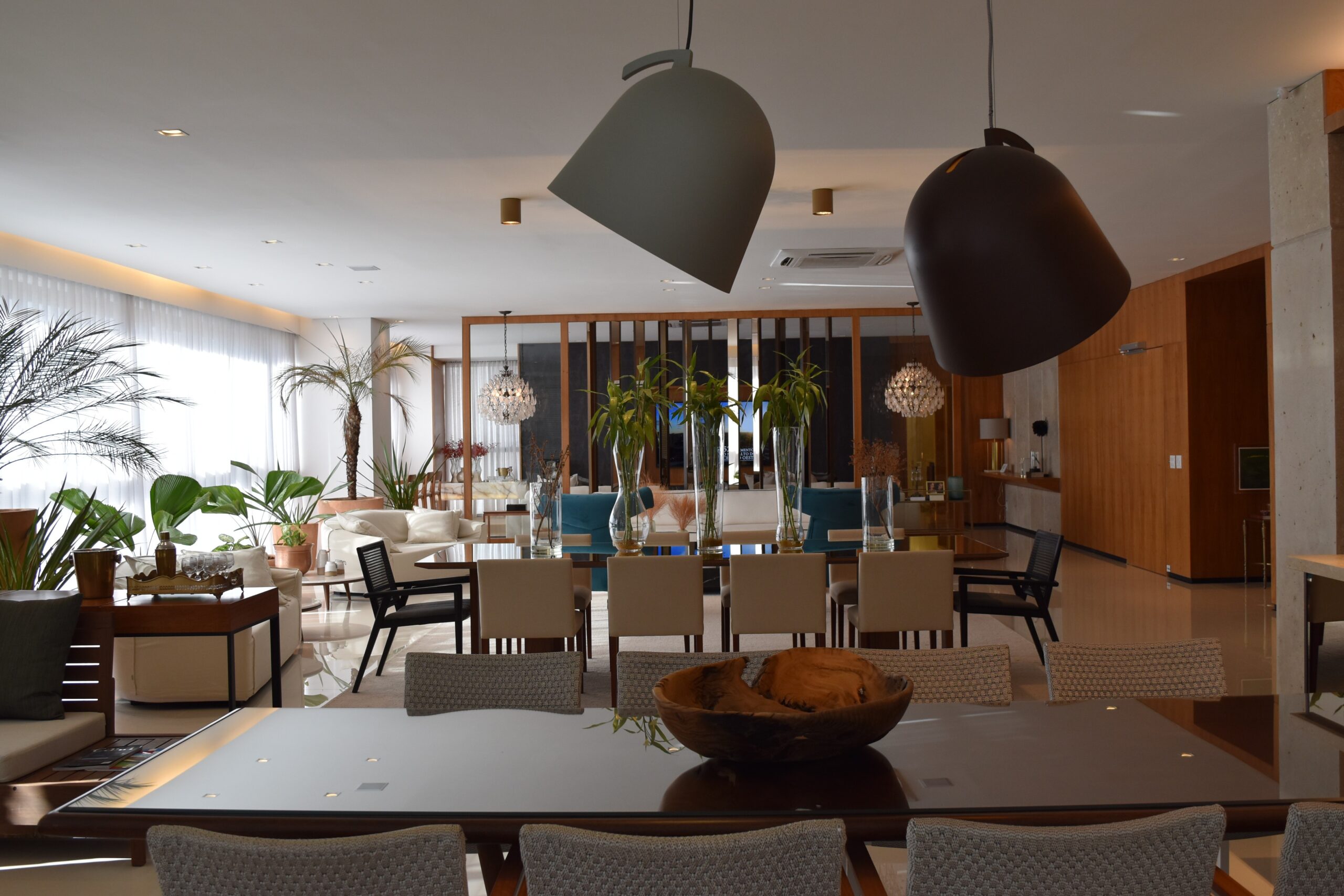 Arquitetos dão dicas de como aproveitar ambientes amplos em apartamentos de luxo, em Goiânia