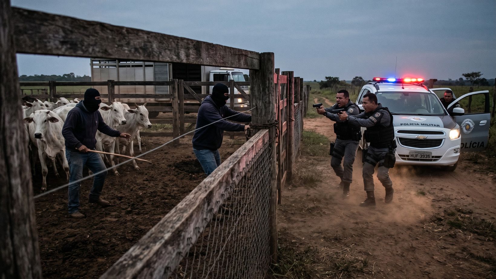 Quadrilha que roubava 259 cabeças de gado no interior de SP é desarticulada pela Polícia Civil