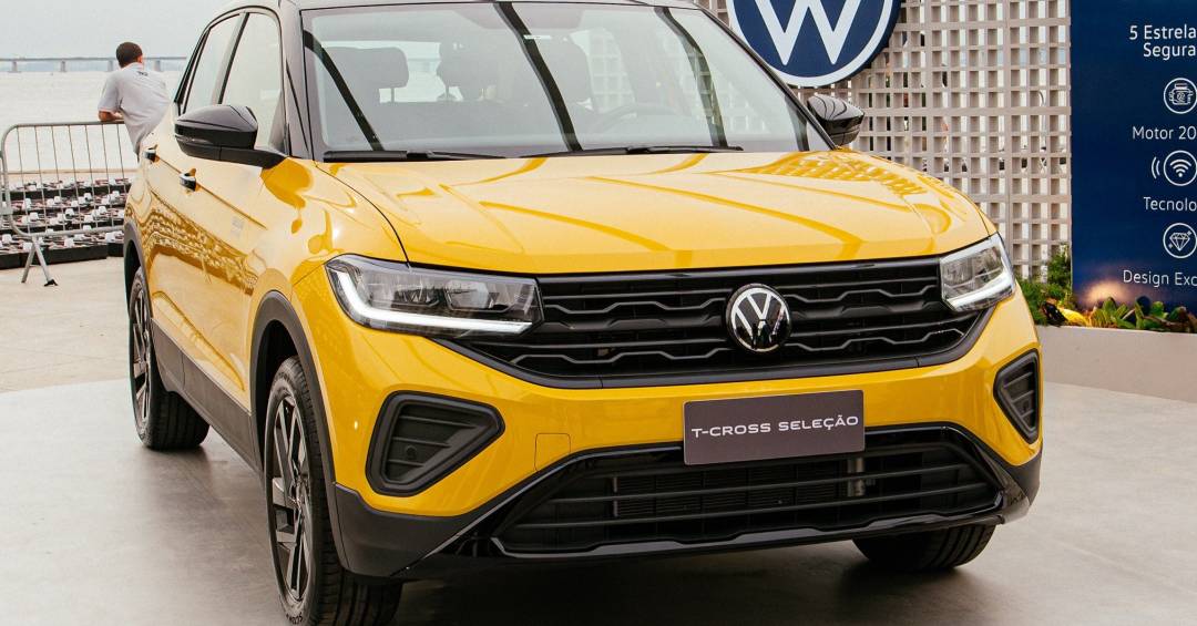 Volkswagen lança T-Cross Canarinho: o ‘mascote sobre rodas’ que não será vendido