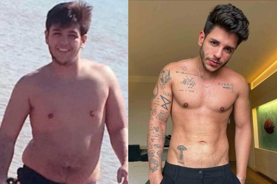 Guilherme, da Hugo & Guilherme, surpreende com transformação radical: ‘Sempre fui gordo, mas agora me sinto outra pessoa’