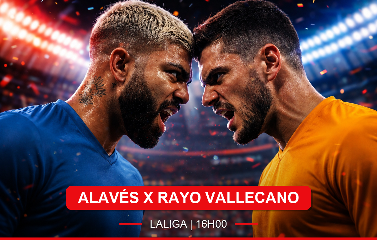 Alavés x Rayo Vallecano: horário, transmissão e tudo o que você precisa saber antes do jogo