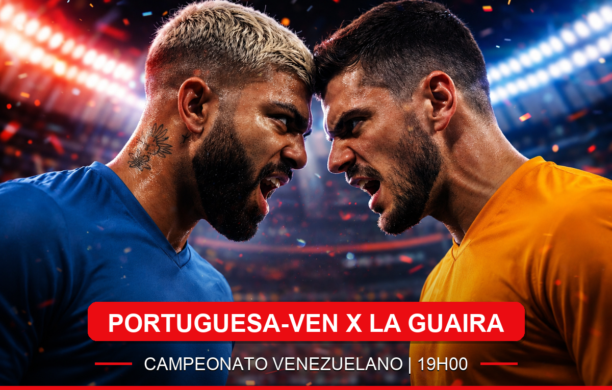 Portuguesa-VEN x La Guaira: horário, transmissão e tudo para você não perder o jogo