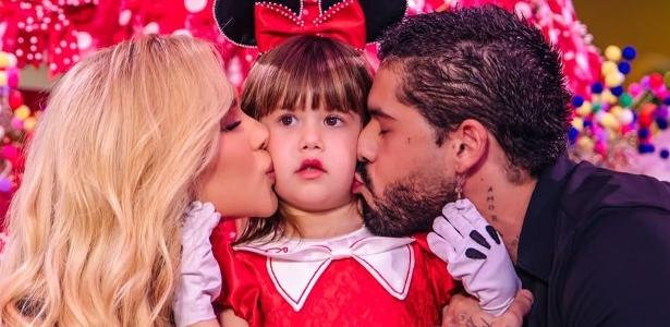 Virginia Fonseca e Zé Felipe juntos no aniversário da filha: famosos pedem ‘reconciliação’ nas redes