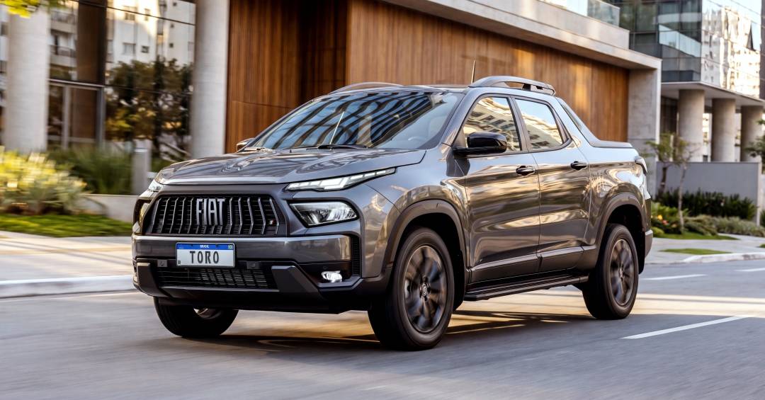 Fiat Toro 2027 estreia com híbrido-leve, ADAS de série e novo pacote de equipamentos
