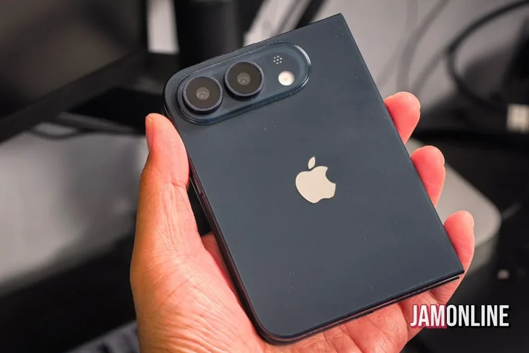 Apple acelera preparativos para iPhone dobrável: protótipo preto revela detalhes do design e data de lançamento