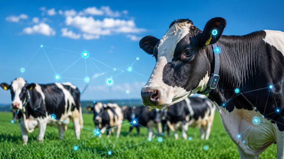 CowGPT: coleira com IA revoluciona pecuária leiteira ao detectar doenças antes dos sintomas