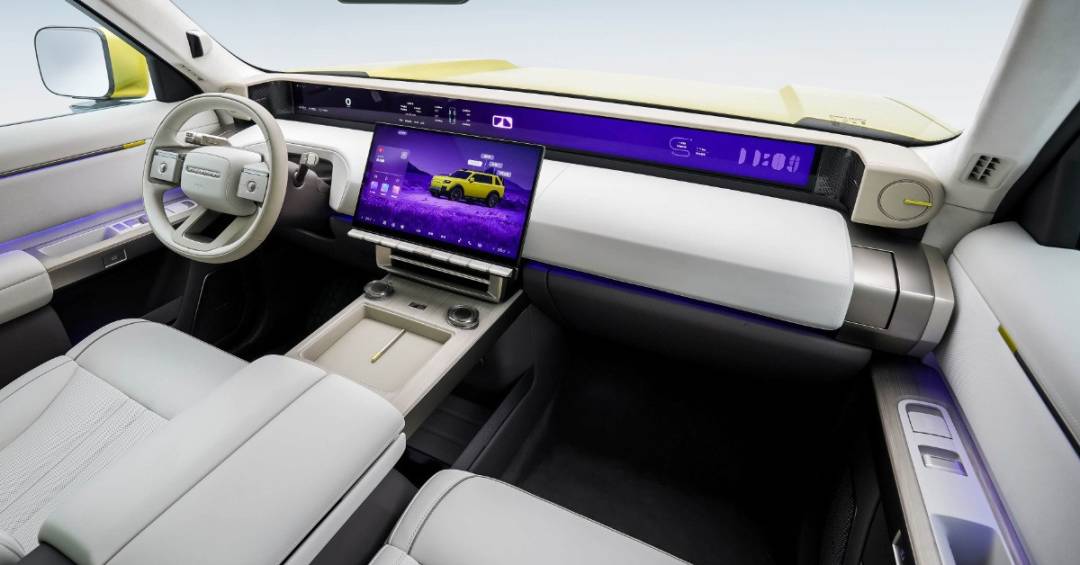 Freelander 8: SUV híbrido revela interior com tela 8K de 46 polegadas e tecnologia chinesa de ponta