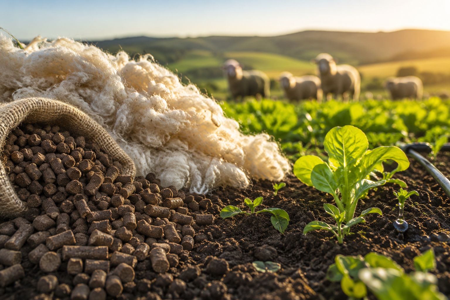 Do descarte à fertilidade: lã de ovelha uruguaia vira bioinsumo que revoluciona solos brasileiros