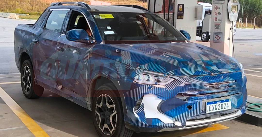 BYD Mako: picape híbrida brasileira estreia em outubro com versão 4×4 e 324 cv