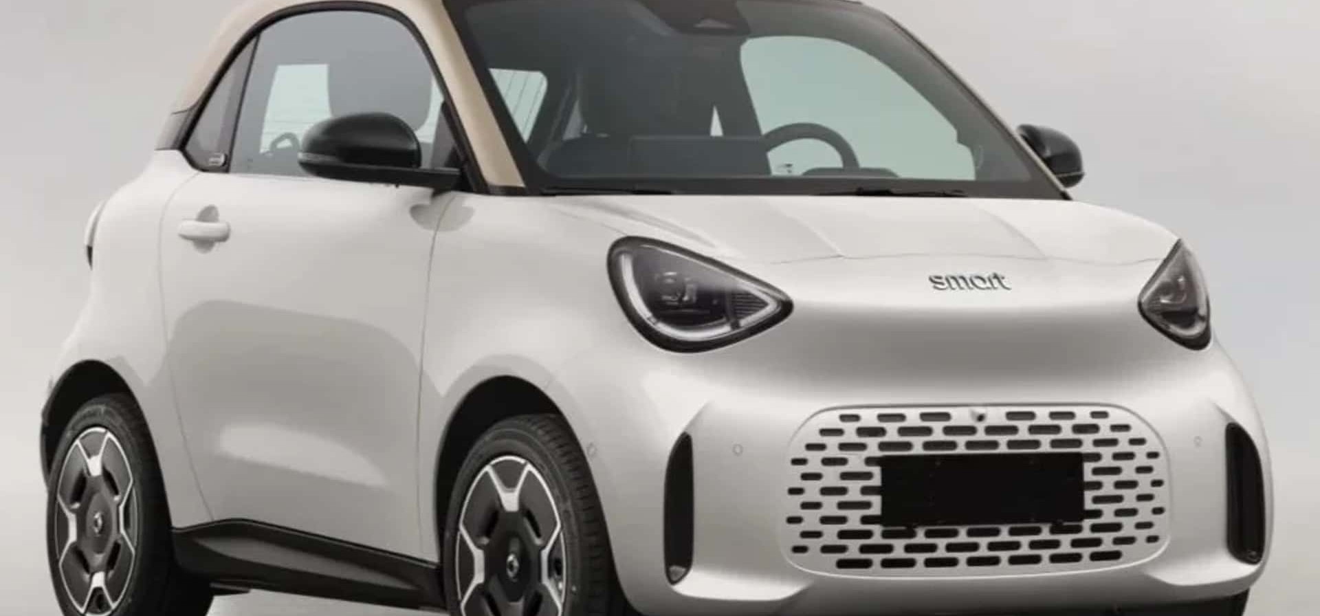 Smart #2 vaza antes do Salão de Paris: menor que Renault Kwid e Fiat Mobi, modelo resgata DNA do ForTwo